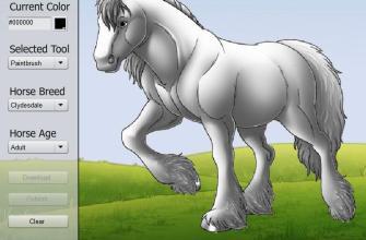 Interactive Horse Coloring Book截图2