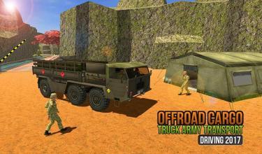 US Offroad Army Truck Driving Army Vehicles Drive截图1