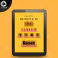 Resolve this - Maths games截图