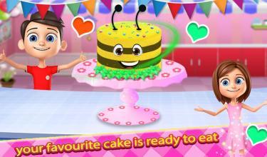 Bumble Sweets and Bee Cake Game截图4