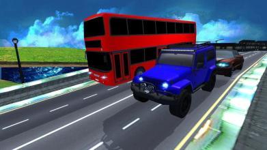 Extreme Stupid City Bus Racing Game截图
