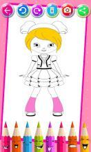 Girls Coloring Pages & Drawing Book For Kids截图4