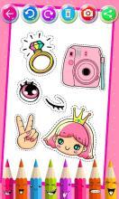 Girls Coloring Pages & Drawing Book For Kids截图1