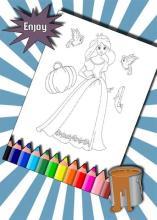 Coloring Princess Easy截图3