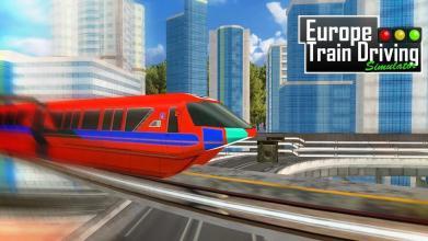 Europe Train Driving Simulator截图