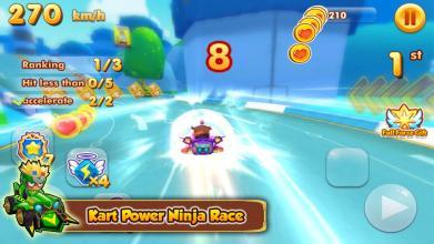 Kart Power Ninja Race截图2