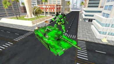Futuristic Robot Transform Tank Game截图4