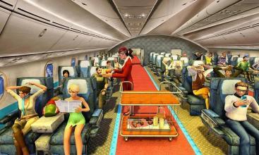Virtual Air Hostess: Plane Attendant Simulator截图1