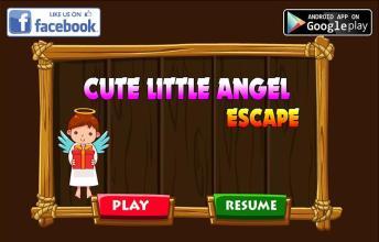 Best Escape 151 Cute Little Angel Escape Game截图2