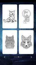 Wolf Coloring Art Game截图2