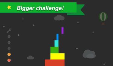 Rainbow Tower - The tower build & tower stack game截图4
