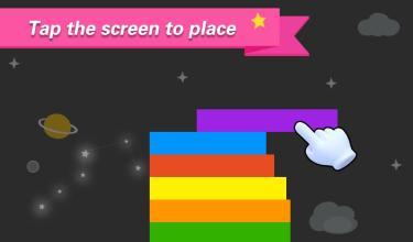 Rainbow Tower - The tower build & tower stack game截图1