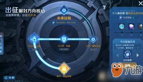 《王者榮耀》出征能量作用是什么 出征能量獎勵介紹