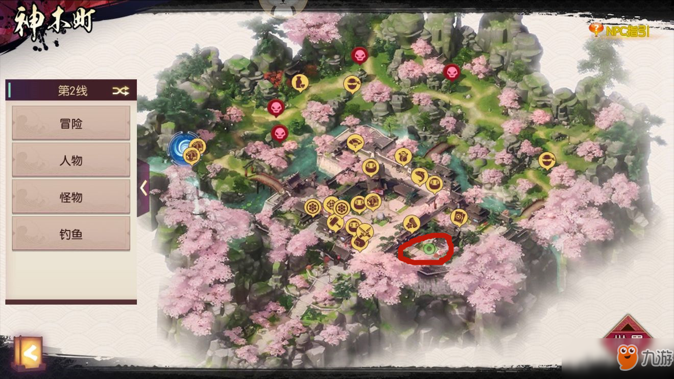 《侍魂：胧月传说》梨纱位置介绍 梨纱在哪