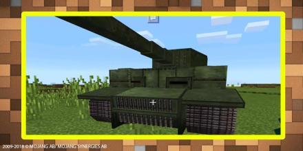 World War Tank mod for MCPE截图1