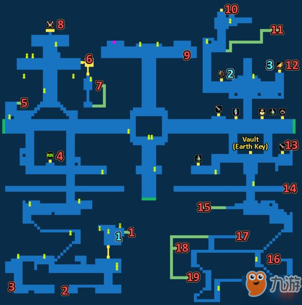 《最终幻想勇气启示录》王都地图哪里有资源 王都地图资源分布图