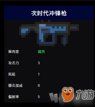 《元气骑士》次时代冲锋枪厉害吗 具体攻击力耗能详情