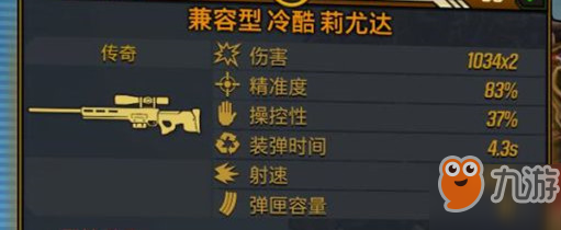 《無主之地3》莉尤達(dá)屬性怎么樣 莉尤達(dá)屬性介紹截圖