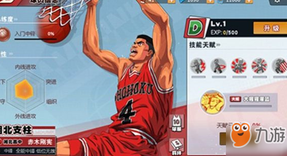 《灌篮高手》哪个中锋最强 中锋角色技能解析