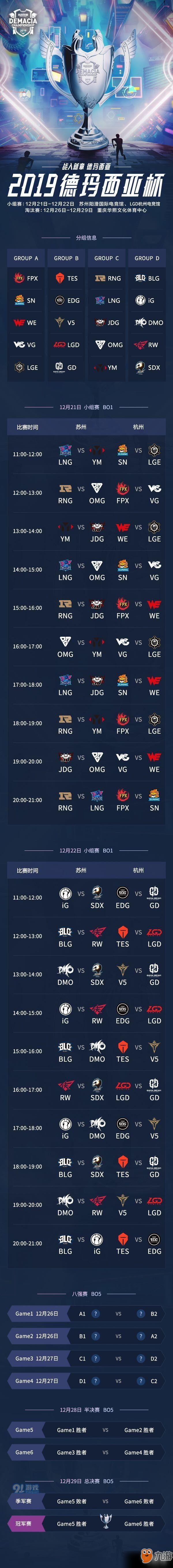 《LOL》2019德瑪西亞杯在哪舉行 德瑪西亞杯參賽隊伍一覽