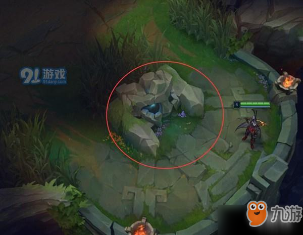 《LOL》S10边路凹室怎么卡视野 边路凹室卡视野技巧教学