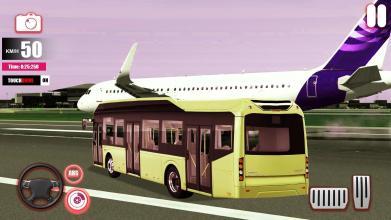 Bus Simulator Airport Driving Game 2019City Coach截图1