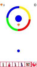 Color Shoot Tap To Hit Circle With Jumping Ball截图2