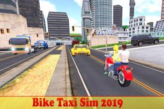 Bike Taxi Rider Sim 2019截图2