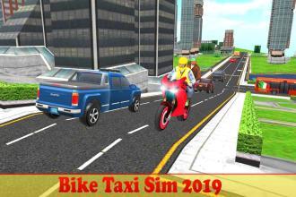 Bike Taxi Rider Sim 2019截图