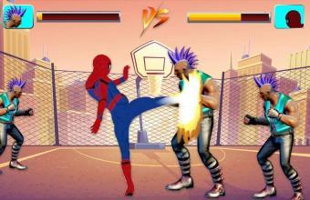 Superhero Spider street crimefighter截图