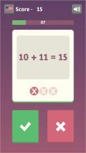 Speedy Math Brain Training Math Game截图3