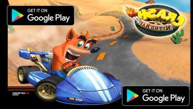 Racing Kart for Crash Game Bandicoot截图1