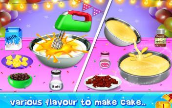 Birthday Cake Maker  Dessert cooking games截图1