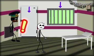 Best Stickman JailBreak  Jimmy Escape截图2