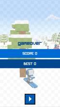 Blocky Snowboard截图2