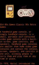Old 80s Games Classic 90s Retro Games截图1