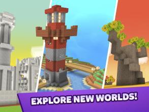 Crafty Lands  Craft, Build and Explore Worlds截图1
