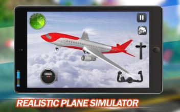 Airplane Real Flight Pilot Fly Simulator 3D 2019截图3