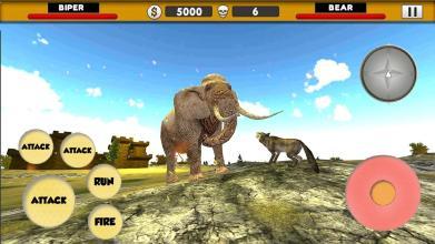 Elephant Animal Simulator  Elephant Survival Sim截图4