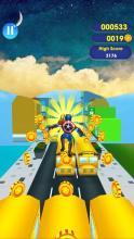 Superheroes Subway Train Surf RushDash Runner截图1