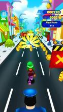 Superheroes Subway Train Surf RushDash Runner截图