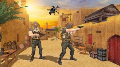 FPS Counter Attack Mission  Fire Battle Squad截图2