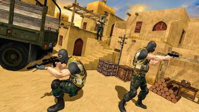 FPS Counter Attack Mission  Fire Battle Squad截图1