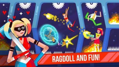 Ragdoll Rage Heroes Arena截图1