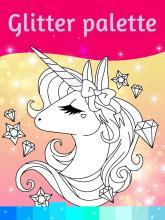 Unicorn Coloring Pages with Animation Effects截图1