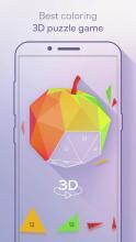 LowPoly 3D Art Paint by Number截图3