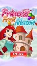 New Fruit Match 3  Princess Fruit Garden Match截图