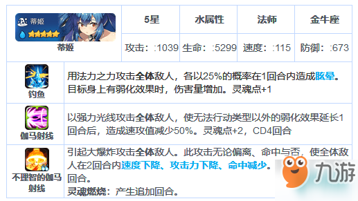 《第七史诗》蒂姬有什么技能 蒂姬技能介绍