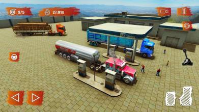 Offroad Transporter Truck Simulator Big Rig Truck截图2