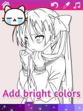 Anime Manga Coloring Pages with Animated Effects截图1